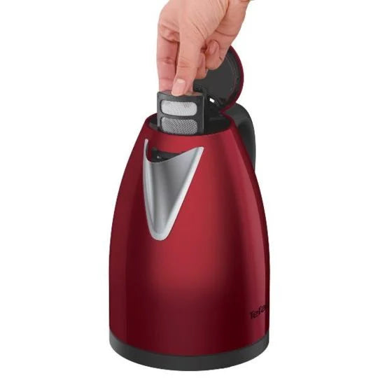 Bouilloire Électrique Sans Fil 1,7L 2400W Tefal KI110511 Rouge