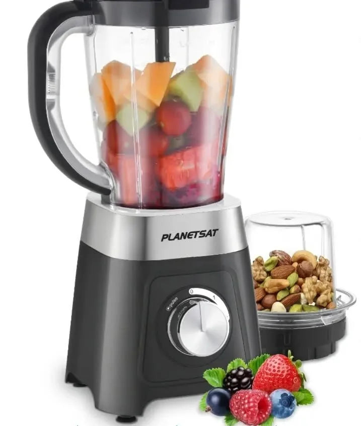BLENDER 2 IN 1 PLANETSAT PBL-1925 Noir