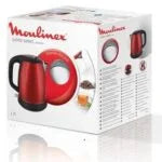 Bouilloire Électrique Sans Fil En Inox 1.7L 2400W Rouge Moulinex BY550510
