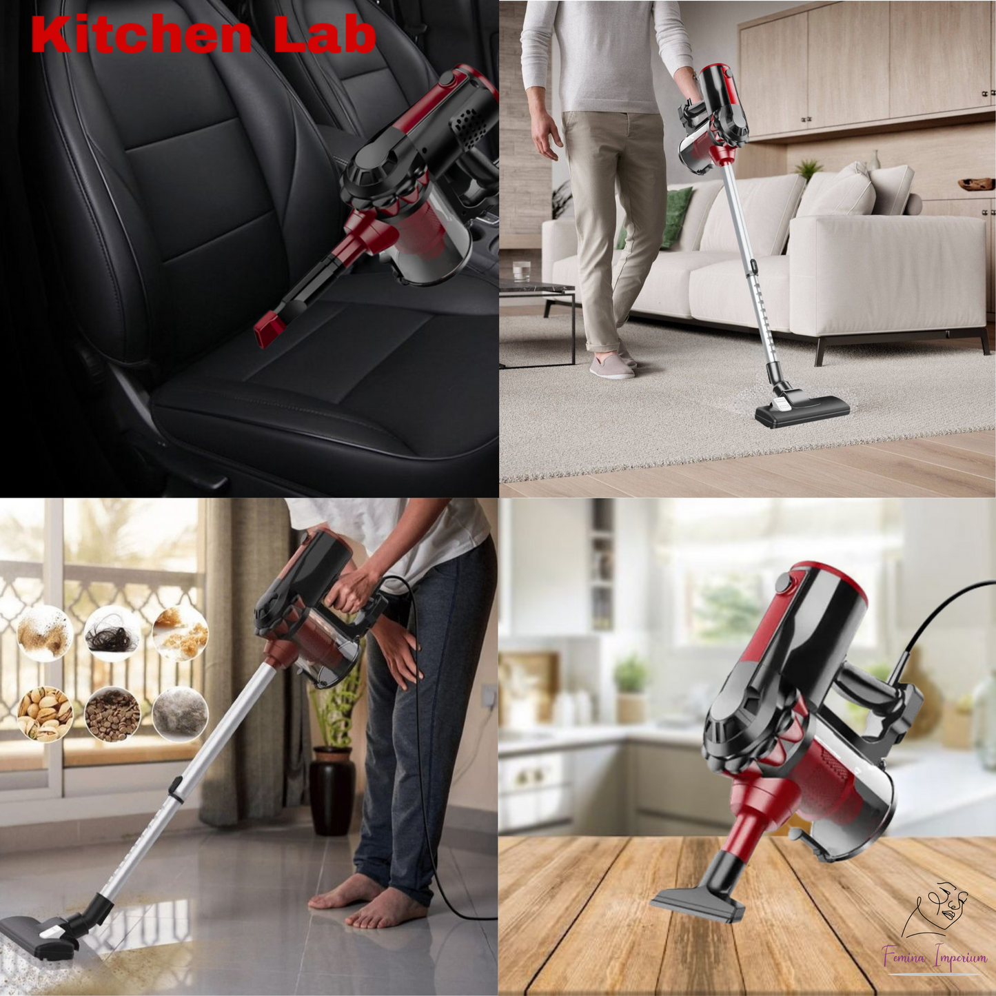 Aspirateur Kitchen Lab 3-en-1 à Main –