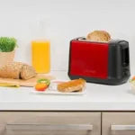 Grille-pain double fentes Rouge Moulinex LT340D11