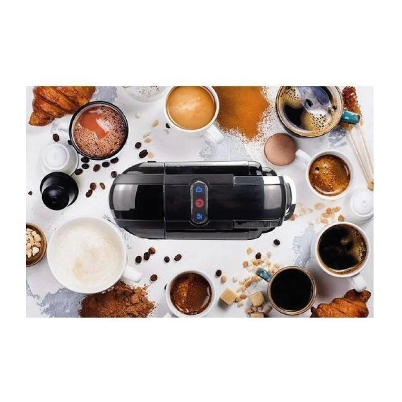 Cafetière Expresso Multifonction 3En1 600mL 1450W Sonashi SCM-4969 Noir