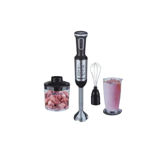 Sonashi Bras Mixeur Multi Fonction 4 En 1- SHB-188JCW – Noir & Gris