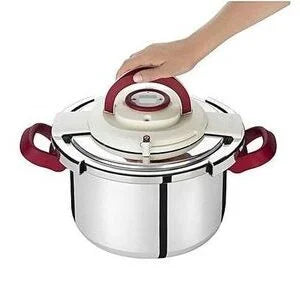 Autocuiseur Cocotte Minute Clipso+ Précision 06L Seb GrisRouge
