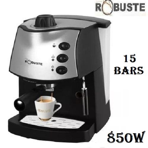 Robuste Machine a Café avec bras 15 bar 1.8 L c850 - Noir