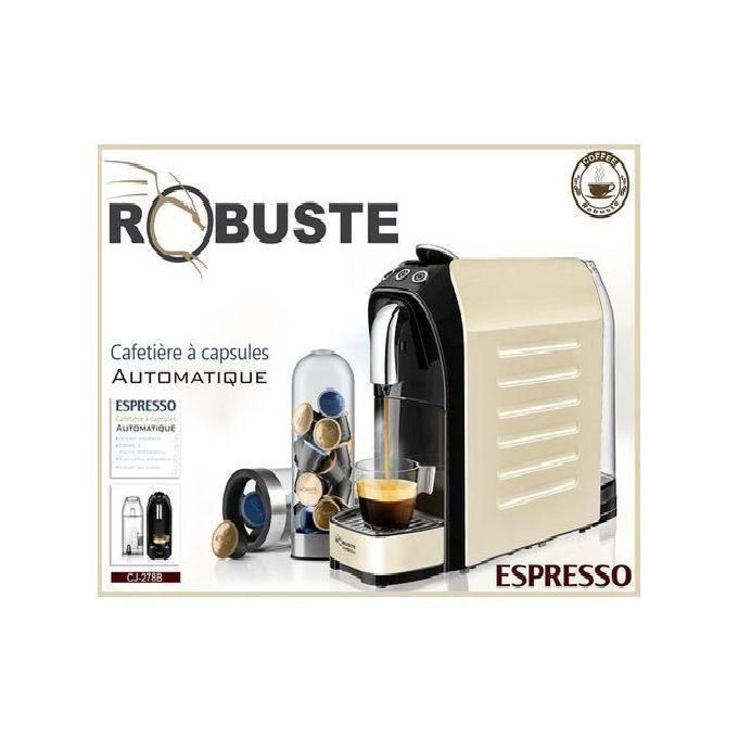 Robuste Cafetière À Capsules Espresso Automatique 19 Bar - cj-278B