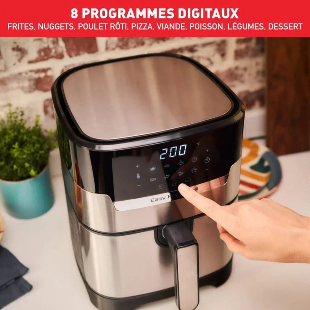 Friteuse Sans Huile 2 En1 4,2L 8 Programmes Moulinex EZ505D10