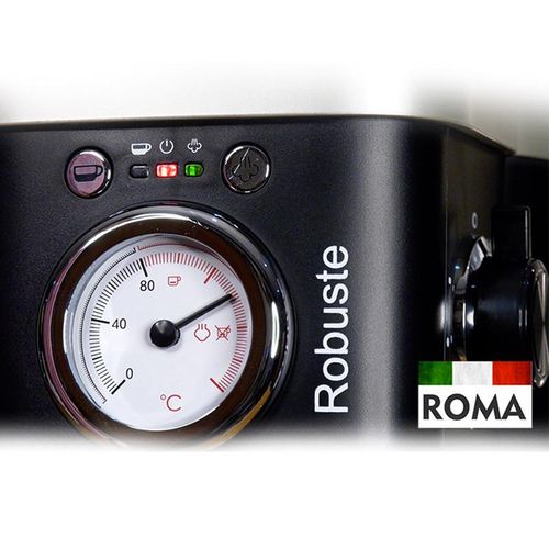 Robuste Machine a cafe a bras Roma Electrique Espresso – 15 Bar -1100 Watts