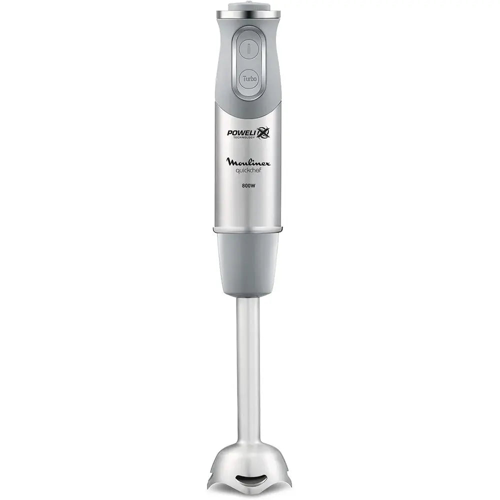 MIXEUR PLONGEANT MOULINEX QUICKCHEF GRISINOX 800W 10V DD650D10