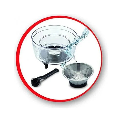 Presse jus Moulinex 800W 1.4L Moulinex JU550D10 Noir/Argent