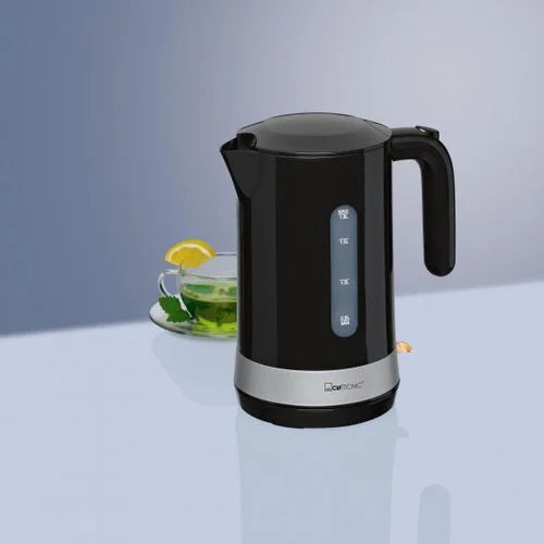 Bouilloire Électrique Sans Fil 1,8 L 2200 W Clatronic Wk3452 Noir