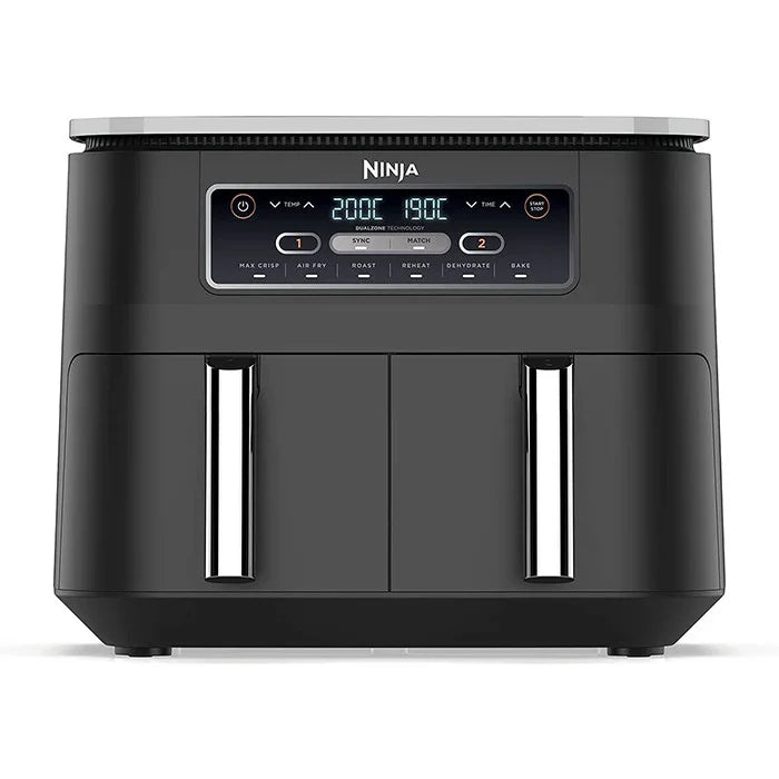 Friteuse Double Sans Huile À Air Numérique 7.6l ‎2470w Ninja Original AF300EU