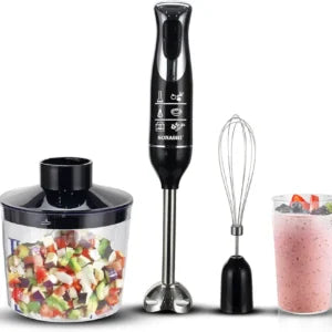 Bras mixeur plongeant 3 en 1 à 600 W Sonashi SHB-187JCW Noir