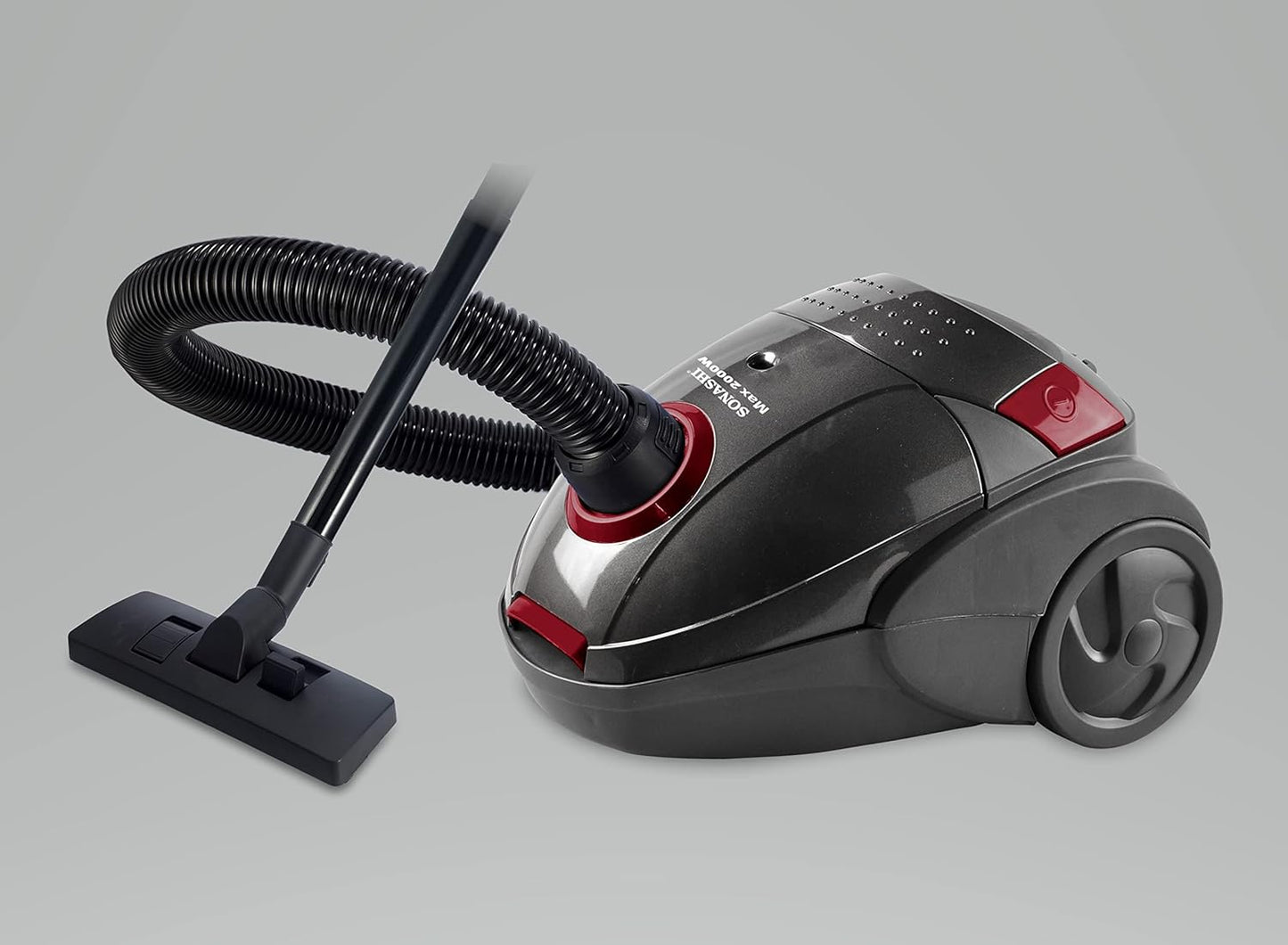 Sonashi Aspirateur Portatif Filaire En Sac 2000W 1.5L SVC-903 C