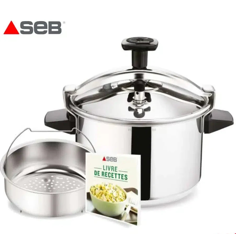 Autocuiseur Cocotte minute 2en1 Inox 12L Seb Authentique P0531700