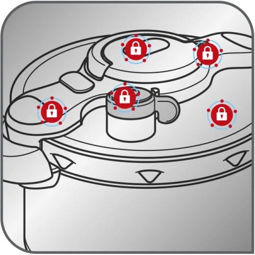 Cocotte Clipso Minute DUO 5L Seb P4705101