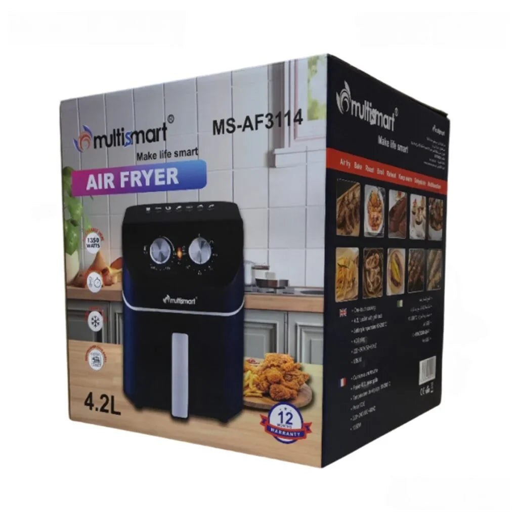 Friteuse sans Huile 4.2L FryForce 360° Degree Technology MultiSmart MS-AF3114