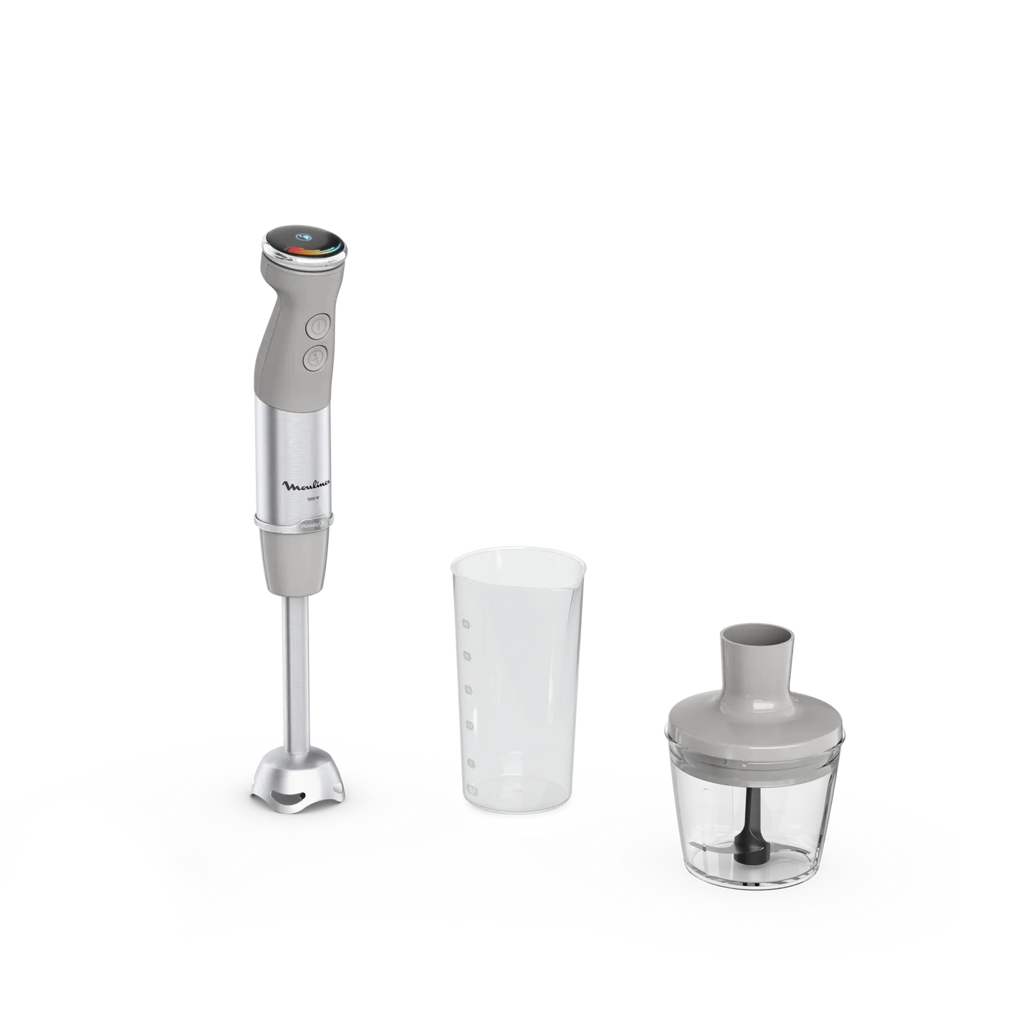 Quickchef+ DD672B10 Mixeur plongeant Moulinex – 1000W – 1 accessoire – 20 vitesses DD672B10