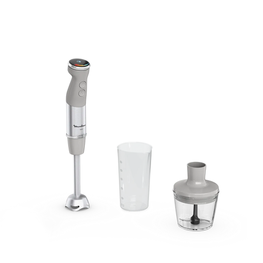 Quickchef+ DD672B10 Mixeur plongeant Moulinex – 1000W – 1 accessoire – 20 vitesses DD672B10