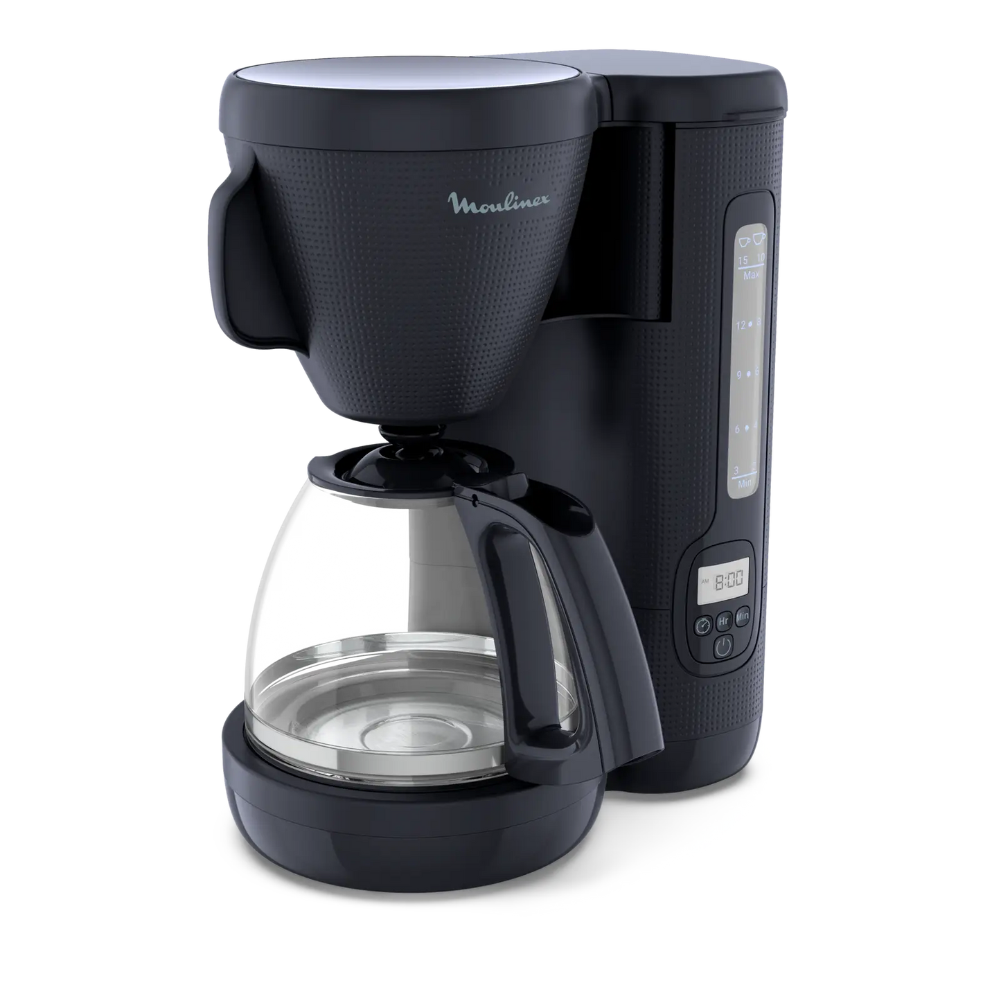 Cafetière filtre Programmable Morning Bleu Nuit FG2M2810 moulinex