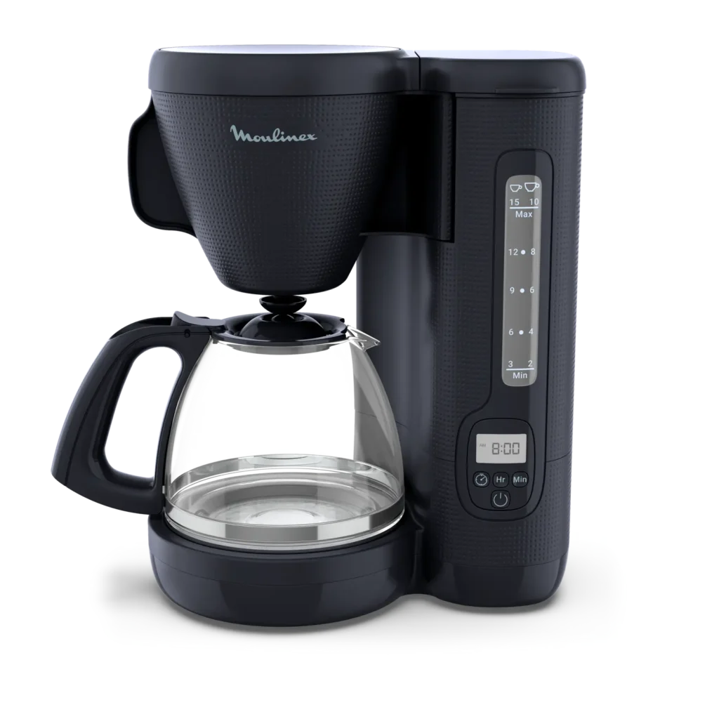 Cafetière filtre Programmable Morning Bleu Nuit FG2M2810 moulinex