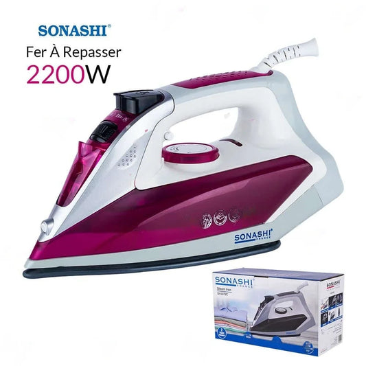 Fer À Repasser À Vapeur 4En1 2200W Sonashi SI-5070C