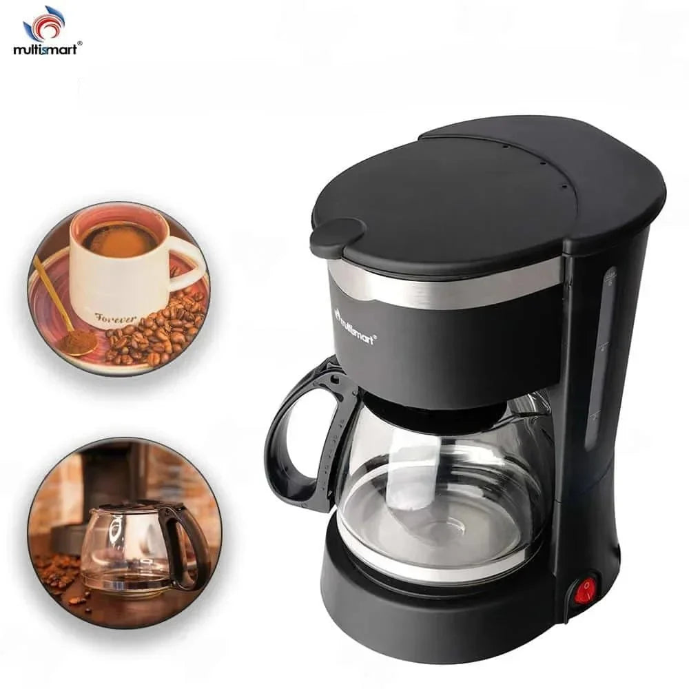 Cafetière Électrique 12 Tasses 900W Multismart MS-DF1021