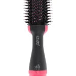 Brosse soufflante ENZO EN-4118 noir et rose