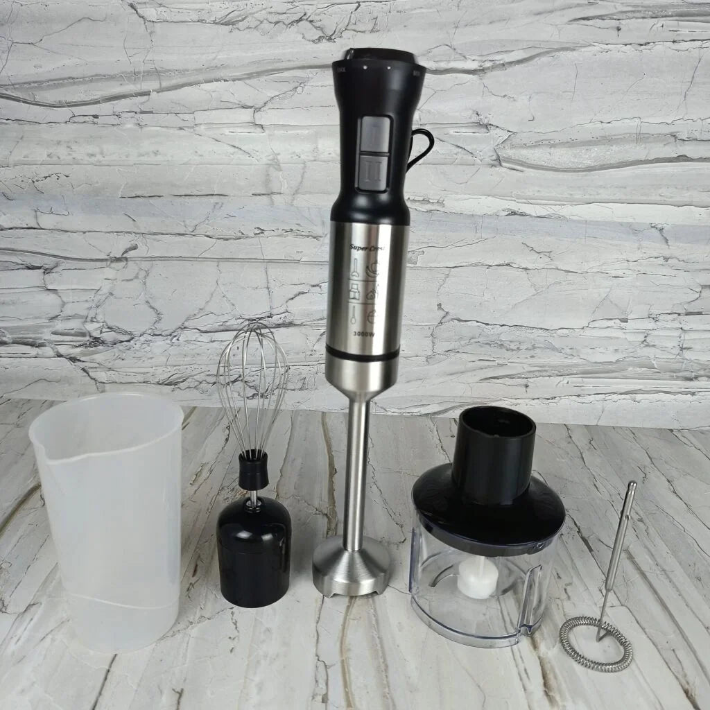 Bras Mixeur inox 5 en 1 – 3000W SuperCrest SCT-7008