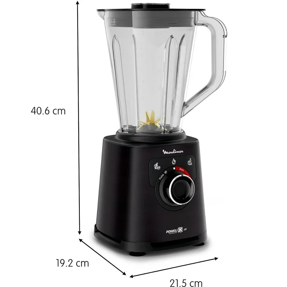 BLENDER 1200W 15 Vitesses 2L Moulinex LM88A810