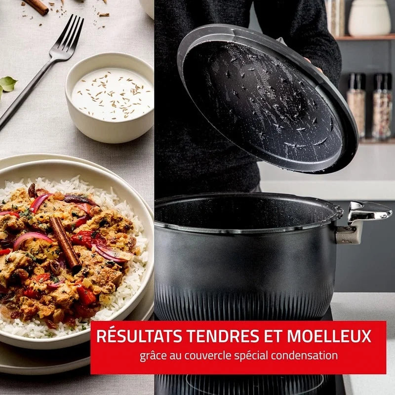 Cocotte minute Cipso Tempo 6L inox noir Seb P4810700