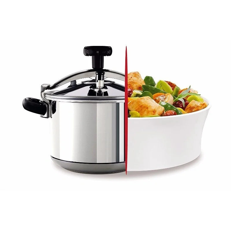 Autocuiseur Cocotte minute 2en1 Inox 10L Seb Authentique P0531600