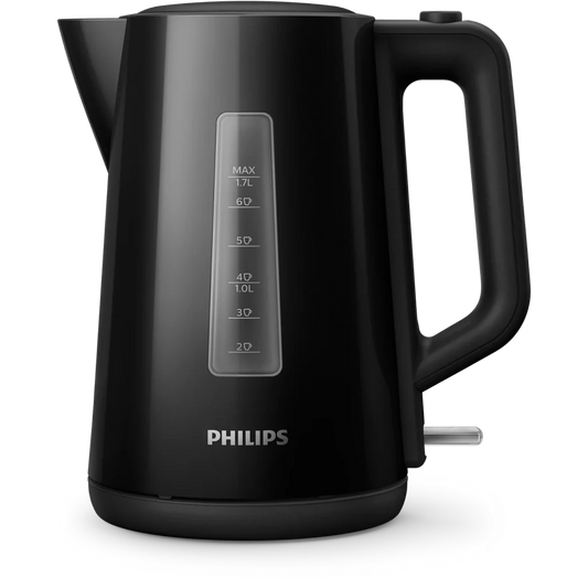 Bouilloire Électrique Sans Fil 1.7L 2200W Philips HD9318 Noir
