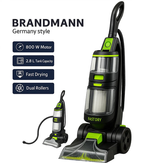 Aspirateur a Eau Pro Multifonction Laveur et détacheur 2.5 L 800 W Brandmann