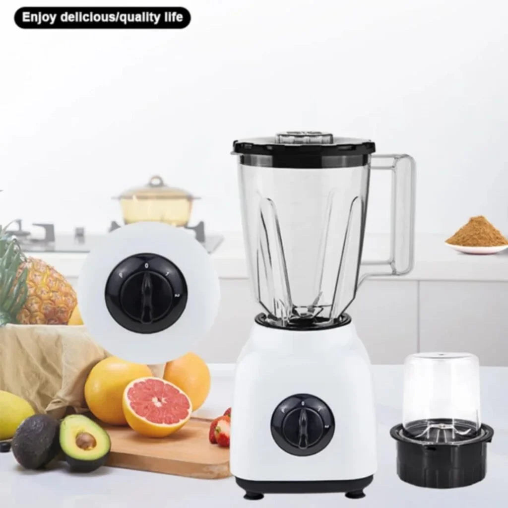 Blender 2 en 1 – 400 W 1.75 L 04 Lames Blanc Matrix