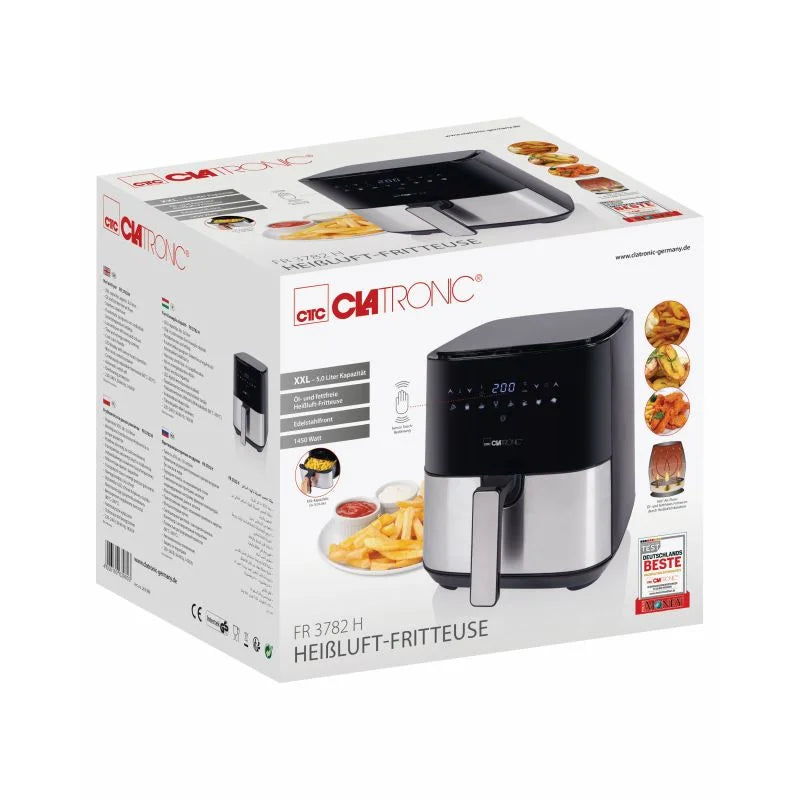 Friteuse À Air Chaud Avec Minuterie 5L 1450W CLATRONIC FR 3782 H