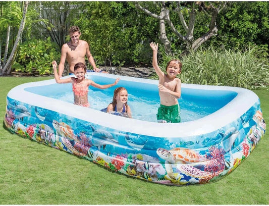 piscine gonflable 305 × 183 × 56 cm Intex 58485
