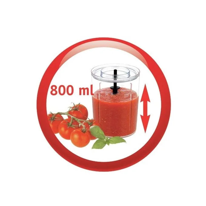 Hachoir Electrique Multi Moulinette 3En1 Bol XXl 800ml 500W Moulinex AT718A10