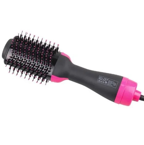 Brosse soufflante ENZO EN-4118 noir et rose