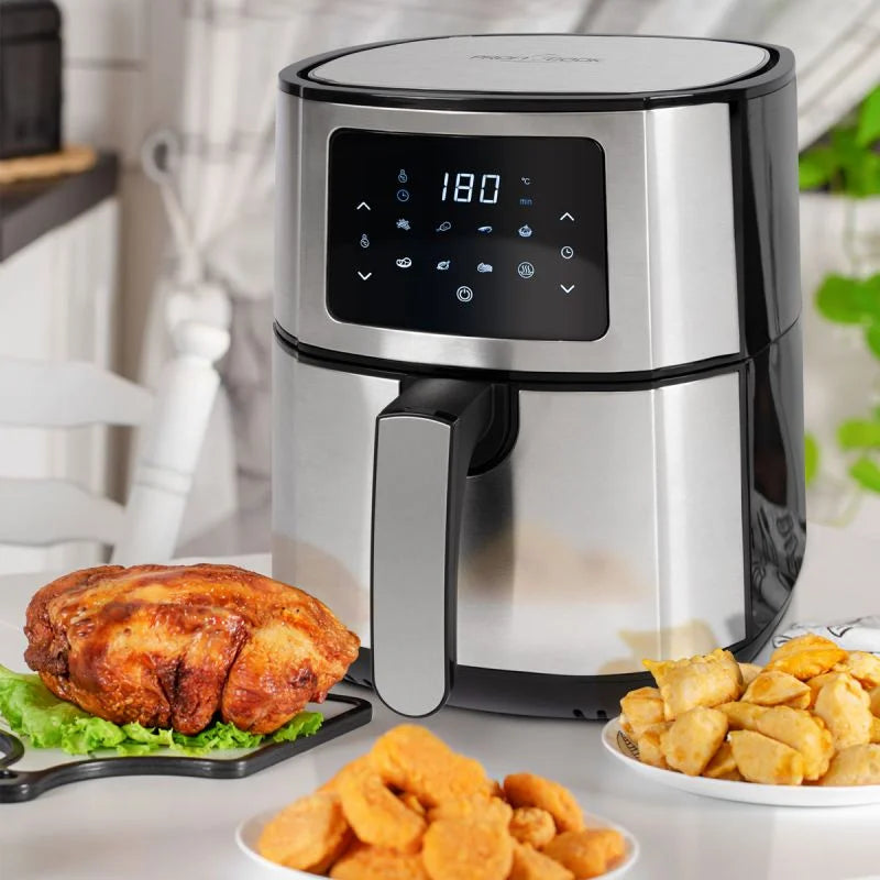 Friteuse À Air Chaud Avec Écran Tactile LED 5,5L 1400W PC-FR1239 H ProfiCook