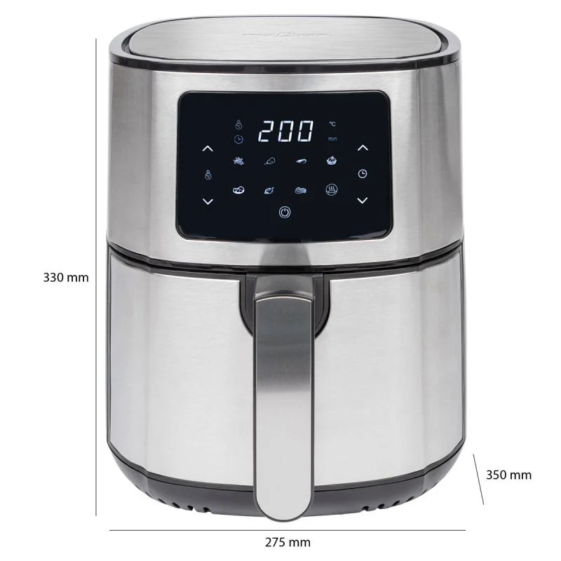 Friteuse À Air Chaud Avec Écran Tactile LED 5,5L 1400W PC-FR1239 H ProfiCook