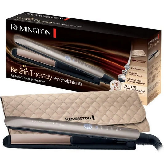 Lisseur Keratin Céramique Therapy Pro Straightener Remington Original S8590