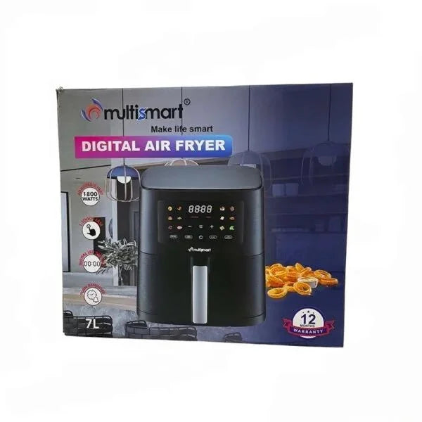 Friteuse Sans Huile XL 07L 1800W Ecran tactile LED Multismart AF3217