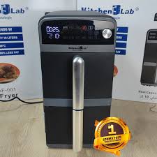 FRITEUSE SANS HUILE DOUBLE TIRROIRS DUALZONE 10 L – 2400W Kitchen Lab Technology Germany KT-AF-001