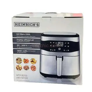 AirFryer inox 8L 1800W 200° Heinrich´s Germany HFR 8205