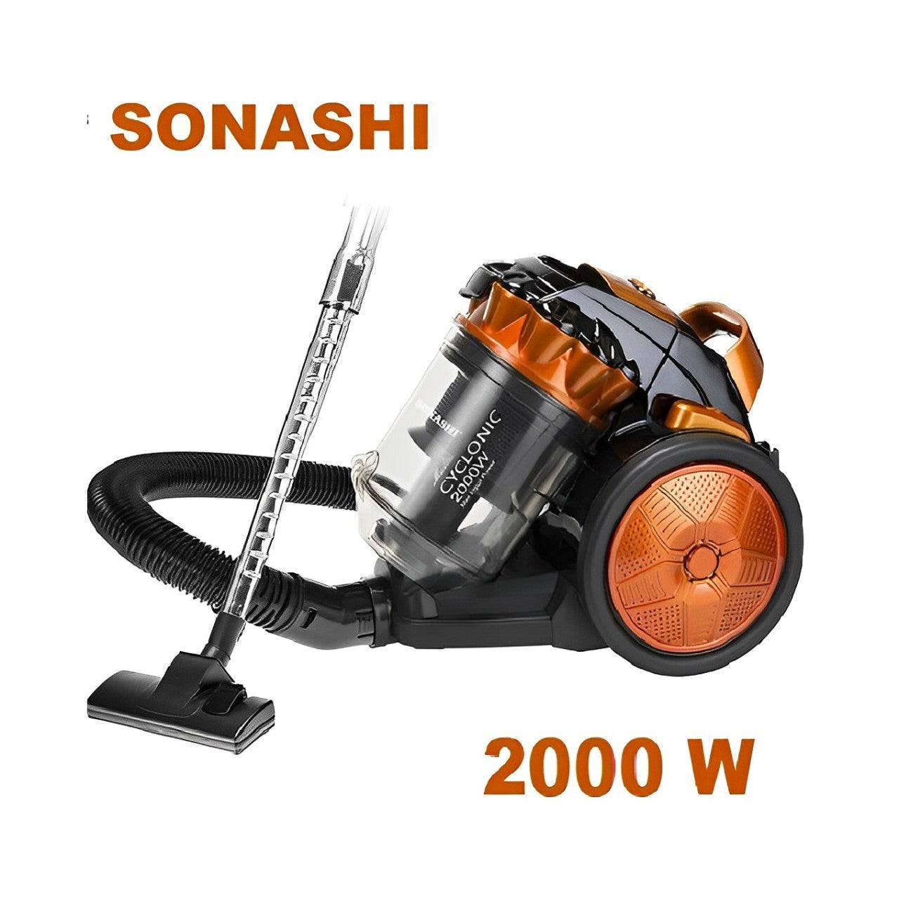 Sonashi Aspirateur Traîneau SVC-9028C - 2000 Watts - Réservoir 3 Litres