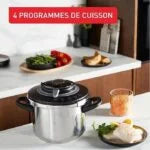 Cocotte clipso+ chef 10L 4Programmes Seb