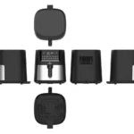 Air Fryer inox Digital 7.2L -1650W CRISTOR KFA651XN